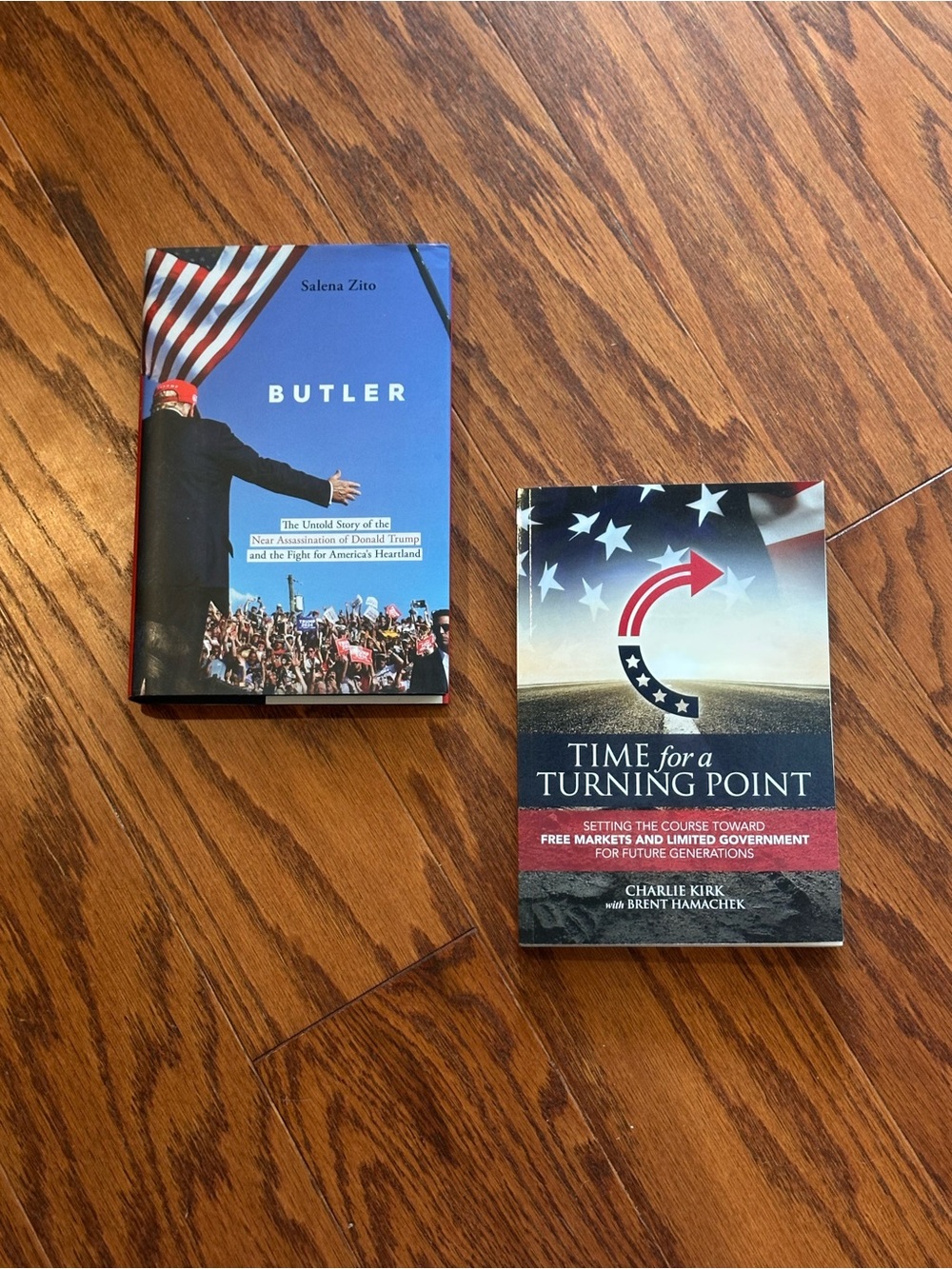 Set of 2 Books - “Butler” (Hardcover) and “Time for a Turning Point” (Paperback)